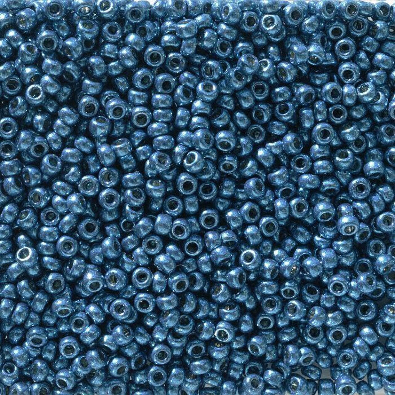 Miyuki 11 Round Seed Bead, 11-5116, Duracoat Galvanized Deep Aqua Blue, 13 grams